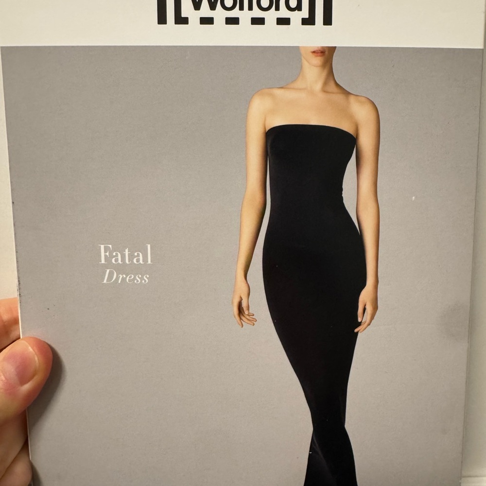 Wolford Classic Black Fatal Strapless Dress